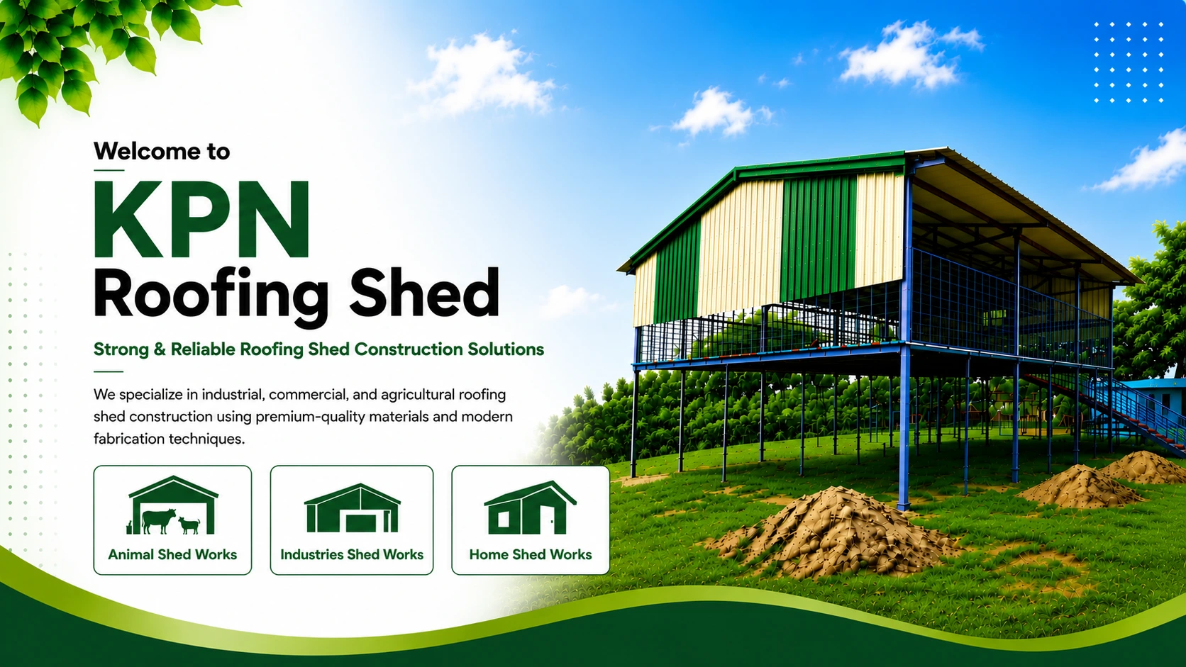kpn roofing shed